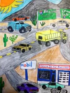 Paul Foti created little worlds like this one.