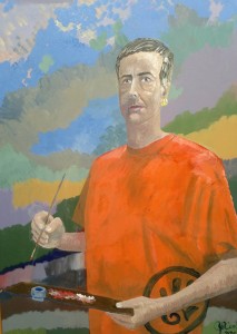 James W Cook "Self-Portrait