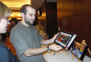 Noah shares his portfolio with Dani