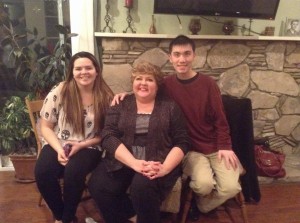 Bill with his mentor Terry Olivas-De La O and Infinie Nicole