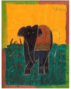 Callum is 9 years old. He loves animals, especially elephants