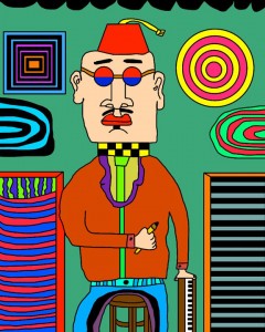 James Frye "Self-portrait of myself"