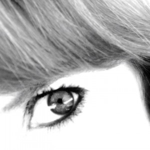 "In First-Person" black and white photograph by Jennifer O'Toole
