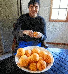 I love oranges