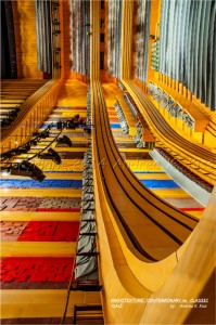 Andrea Kiss "DALI" main concert hall at the contemporary Palace of Arts