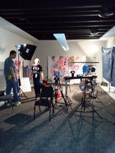 On the set of Normal People Scare Me Too