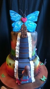 Ann Butler from Live it Cakes was inspired by Ryan Smoluk's art
