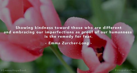 Emma Zurcher-Long Showing Kindness