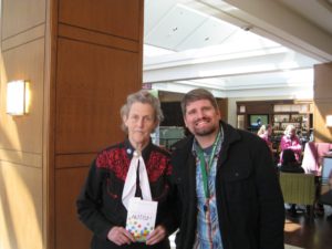 Temple Grandin and Ron Sandison