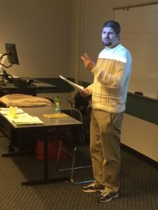 Ron Sandison speaking at EMU