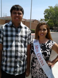 Kevin Hosseini with Miss Covina 2017