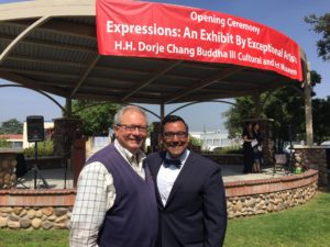 Covina Councilman John King and Mayor Marquez