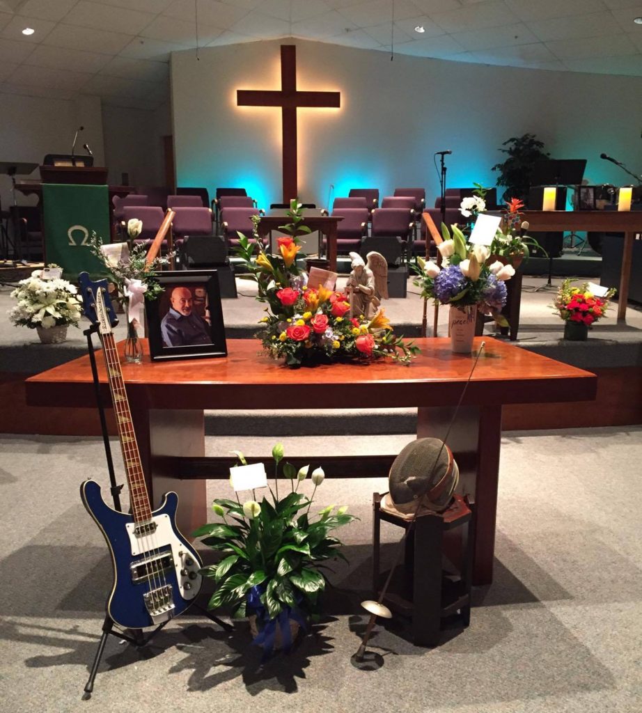 Steve's memorial