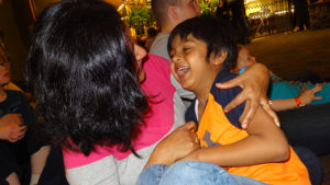 Tulika and her son