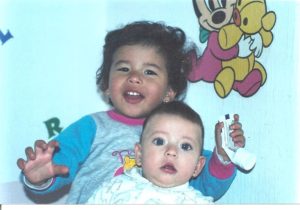 Daniela and sibling