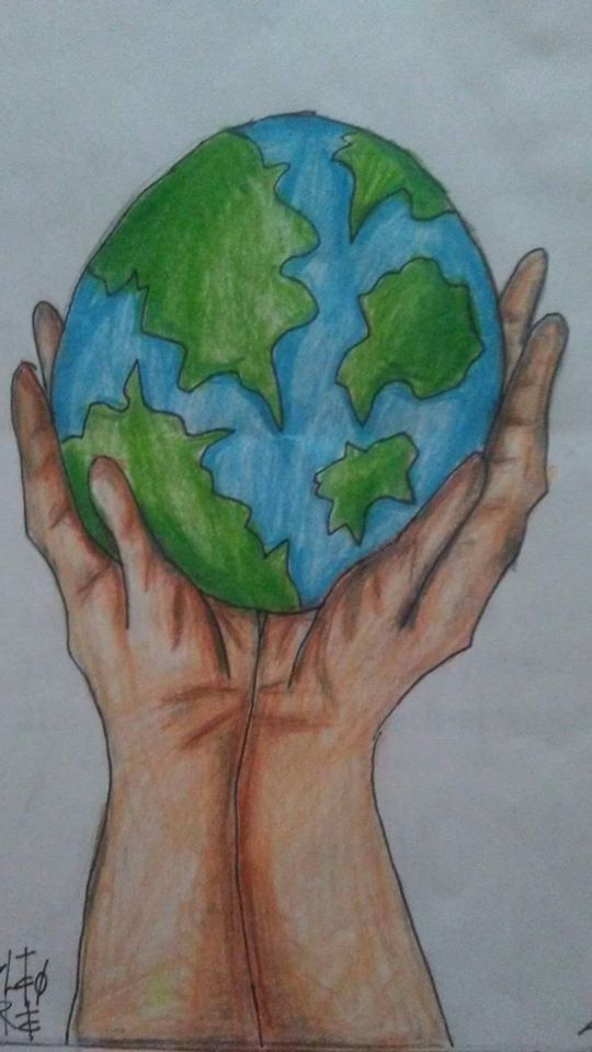 Ronaldo Byrd "Peace Palms"