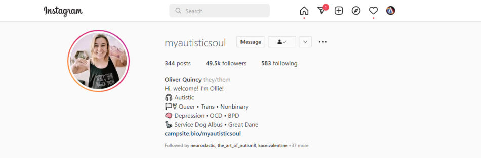 11 Autistic Instagram Influencers You May Want to Follow | The Art of ...